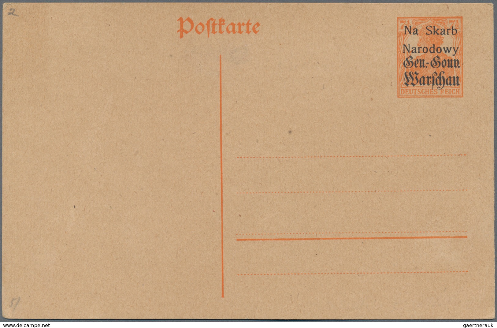 Polen - Ganzsachen: 1918/75 (ca.) holding of ca. 890 unused and used postal stationery postcards wit