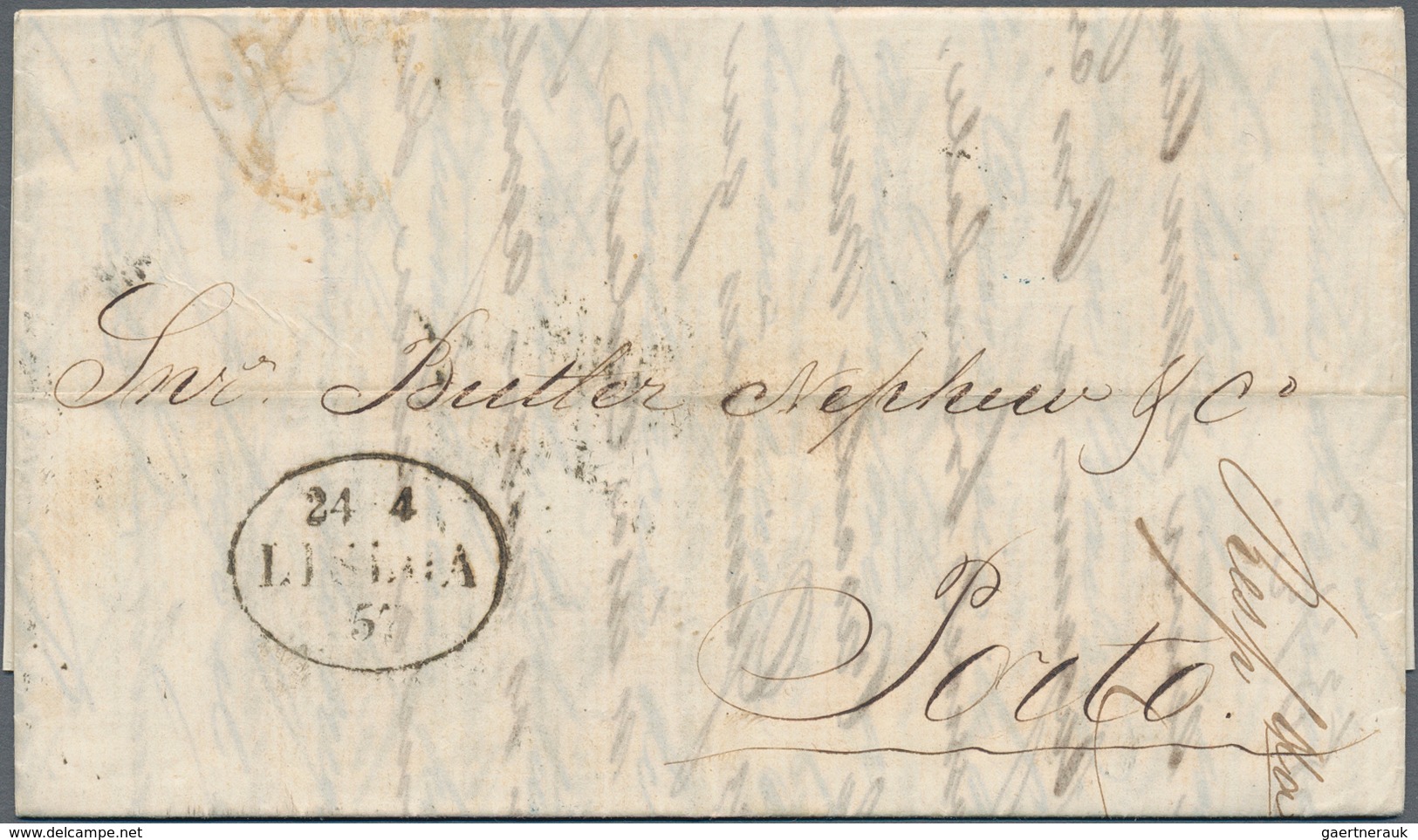 Portugal - Vorphilatelie: 1832/1846, 20 Pre Philatelic Letters, Mostly Sent From Lissabon. One From - ...-1853 Prefilatelia