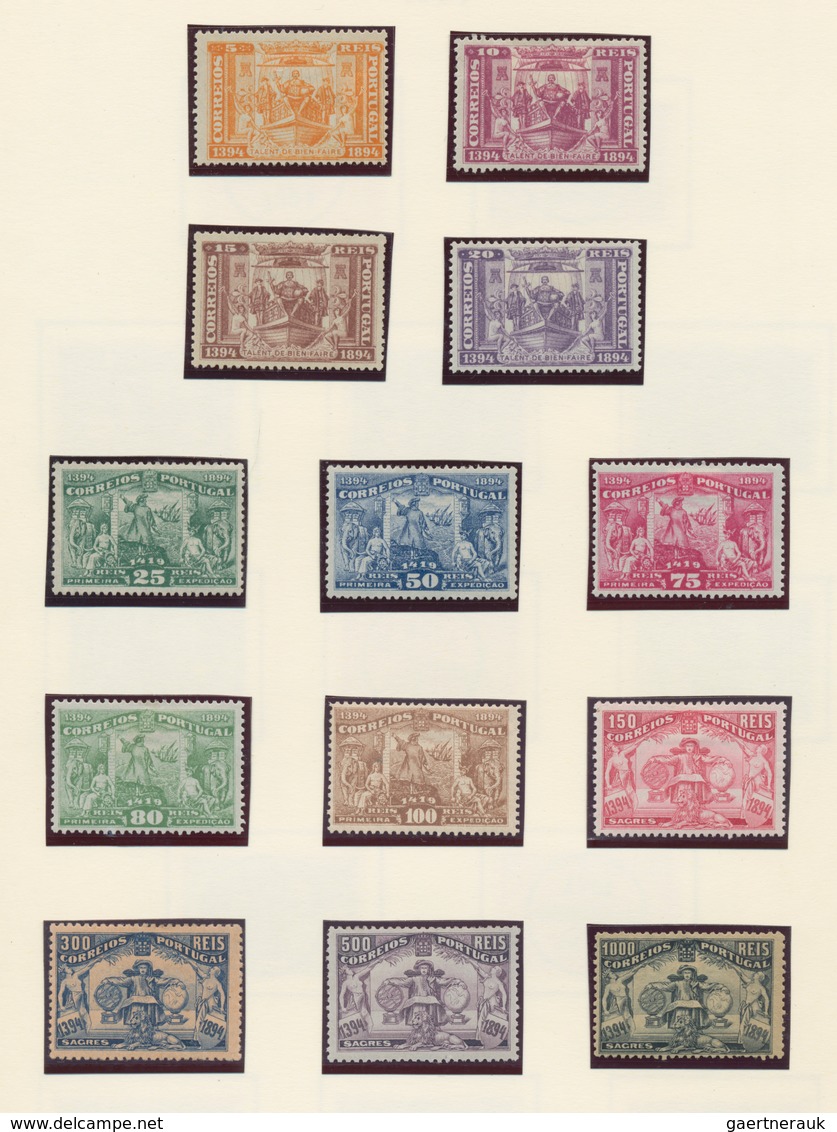 Portugal: 1853/1960, Comprehensive Mint And Used Specialised Collection On Apprx. 350 Album Pages In - Otros & Sin Clasificación