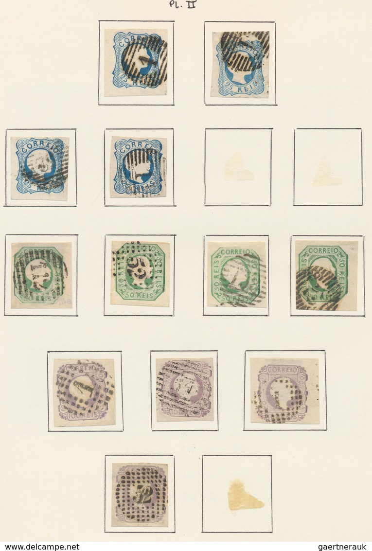 Portugal: 1853/1960, comprehensive mint and used specialised collection on apprx. 350 album pages in