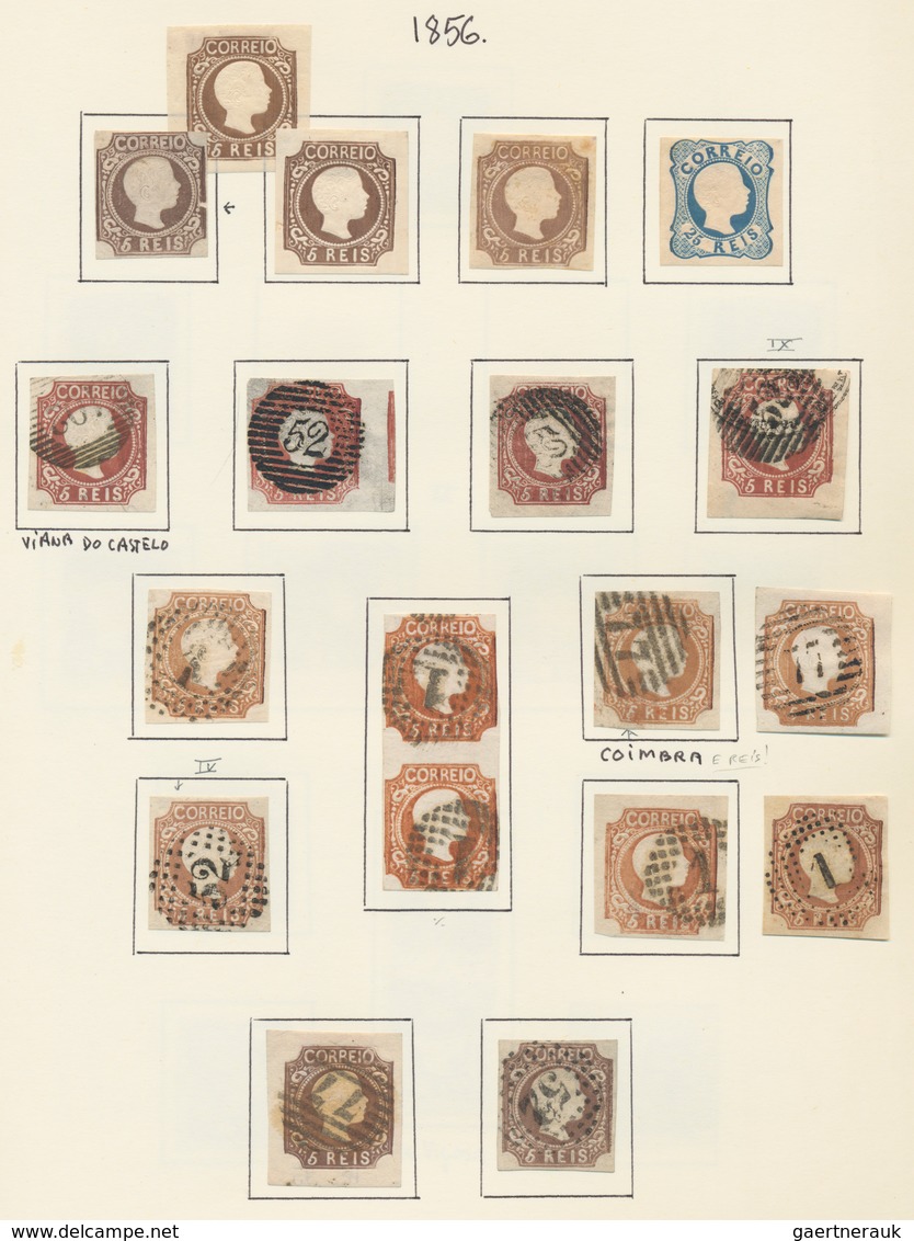 Portugal: 1853/1960, comprehensive mint and used specialised collection on apprx. 350 album pages in