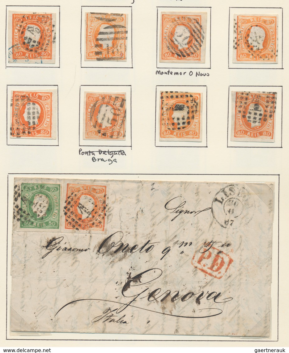 Portugal: 1853/1960, comprehensive mint and used specialised collection on apprx. 350 album pages in