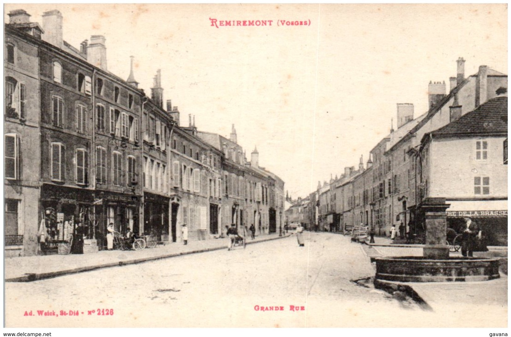 88 REMIREMONT - Grande Rue - Remiremont