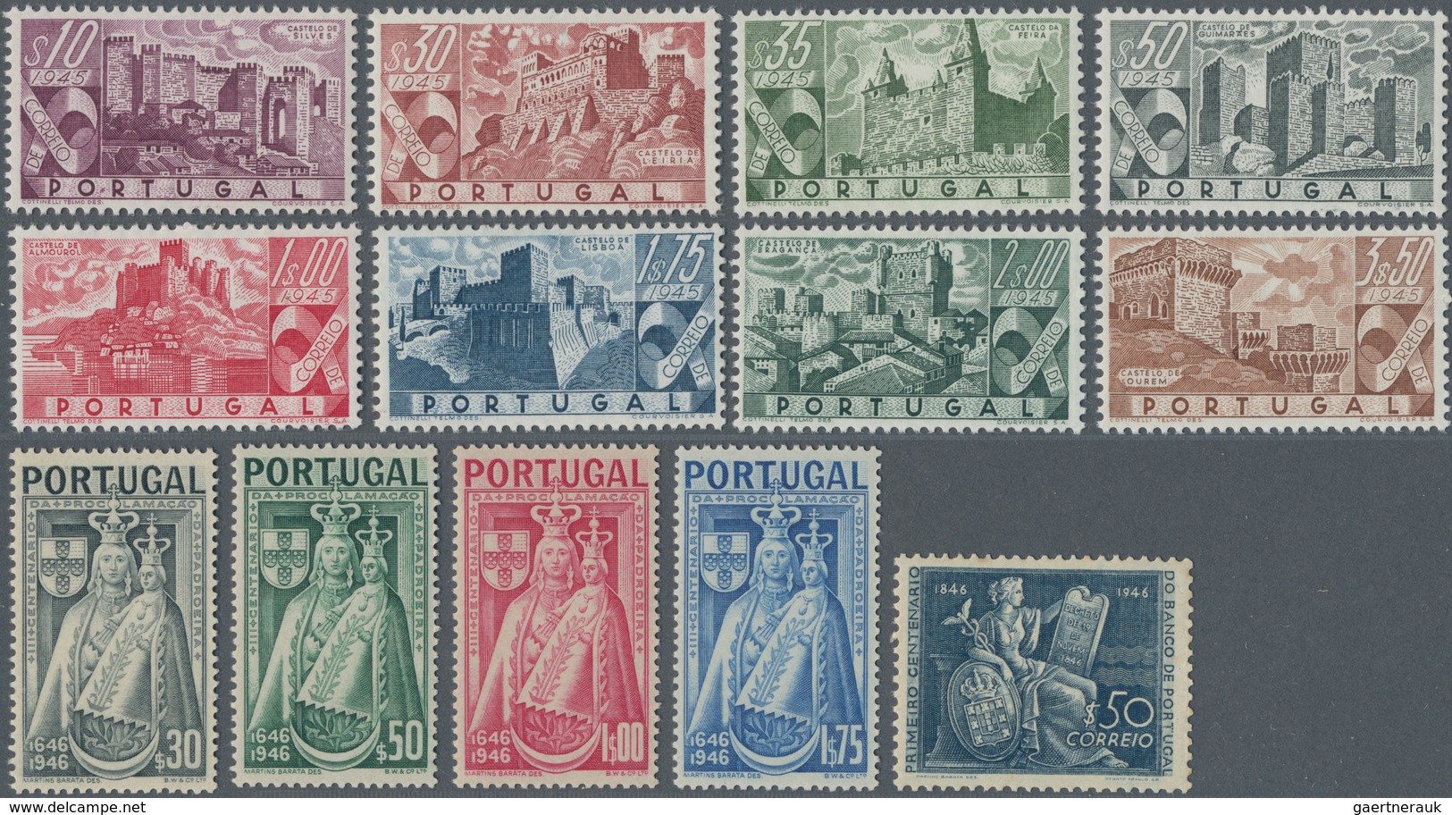 Portugal: 1944/1985, Year Sets Per 25 Mint Never Hinged Without Allmost All Definitives Issued And A - Otros & Sin Clasificación