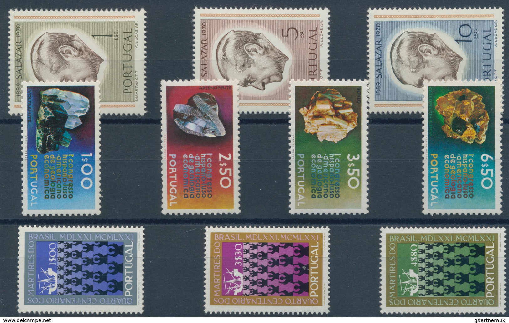 Portugal: 1971, More Than 90 Complete Year Sets Mint Never Hinged. Michel More Than 6800,- €. - Sonstige & Ohne Zuordnung