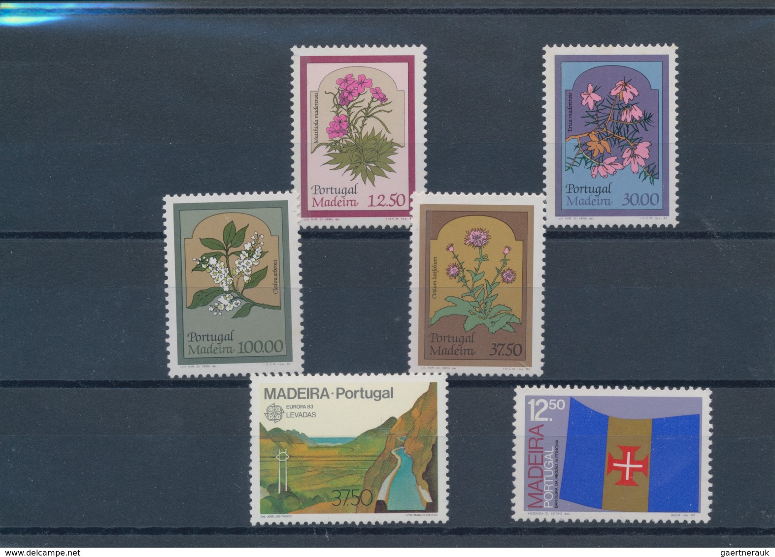 Portugal - Madeira: 1983, Sets MNH Without The Souvenir Sheet Per 800. Every Year Set Is Separately - Madeira