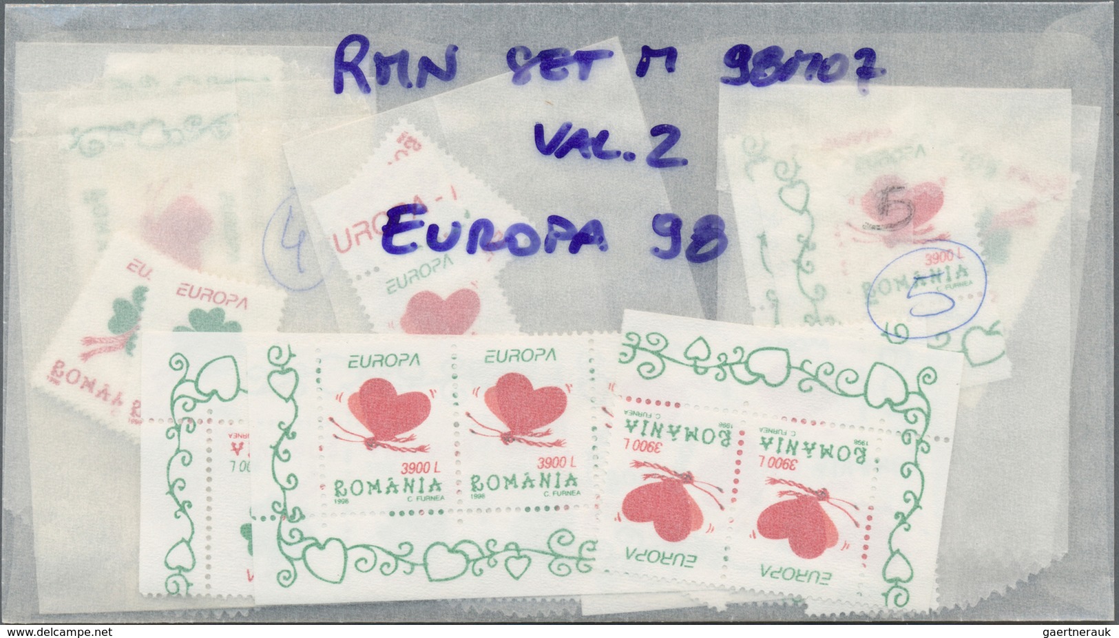 Rumänien: 1996/1999, More Than 600 Stationaries (covers And Postcards) Unused And As New With Many N - 1858-1880 Moldavia & Principality