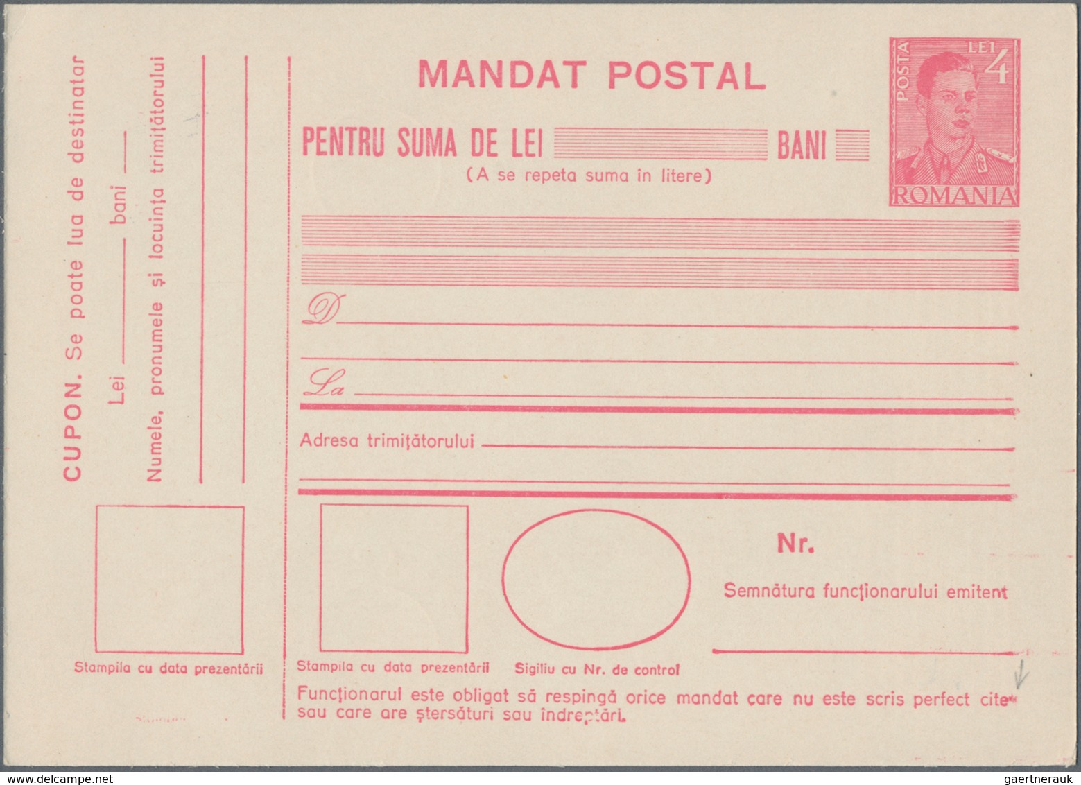 Rumänien - Ganzsachen: 1941/65 Holding Of About 600 Almost Exclusively Unused Picture Postal Station - Enteros Postales