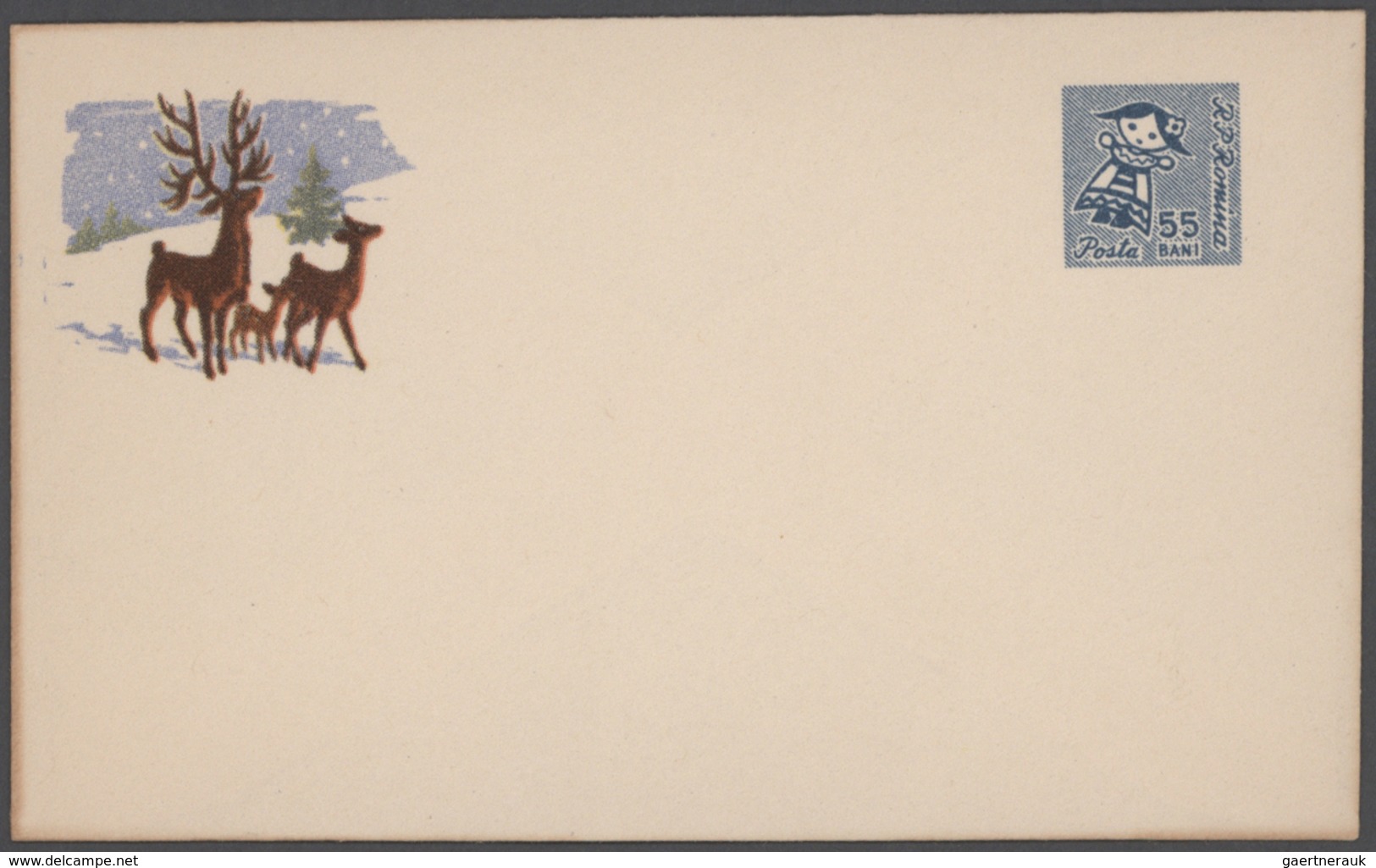 Rumänien - Ganzsachen: 1960/2002 holding of ca. 1.290 unused picture postal stationery cards and env