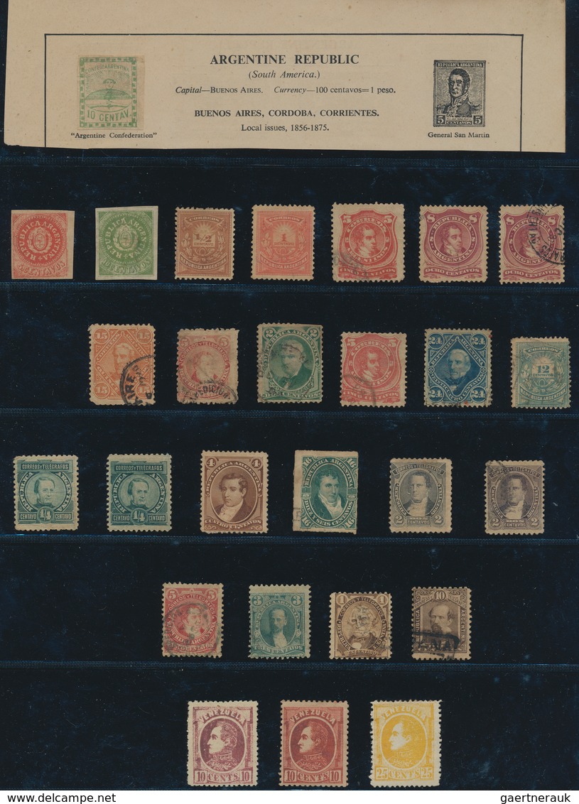 Russland: 1850's-1950's: Mixed Collection Of Hundreds And Hundres Of Mint And Used Stamps From South - Brieven En Documenten
