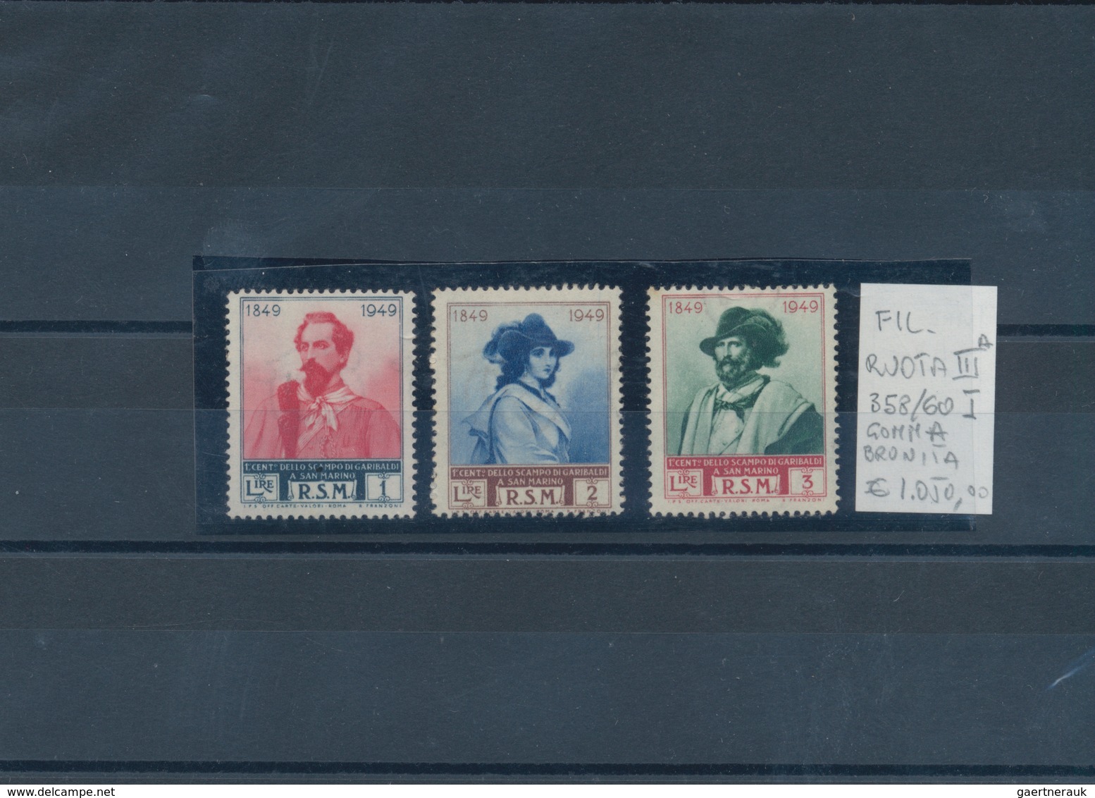 San Marino: 1945/1960, MNH Assortment Of Specialities, Incl. Imperf. "Saggio" Stamps 1947 Roosevelt - Usados