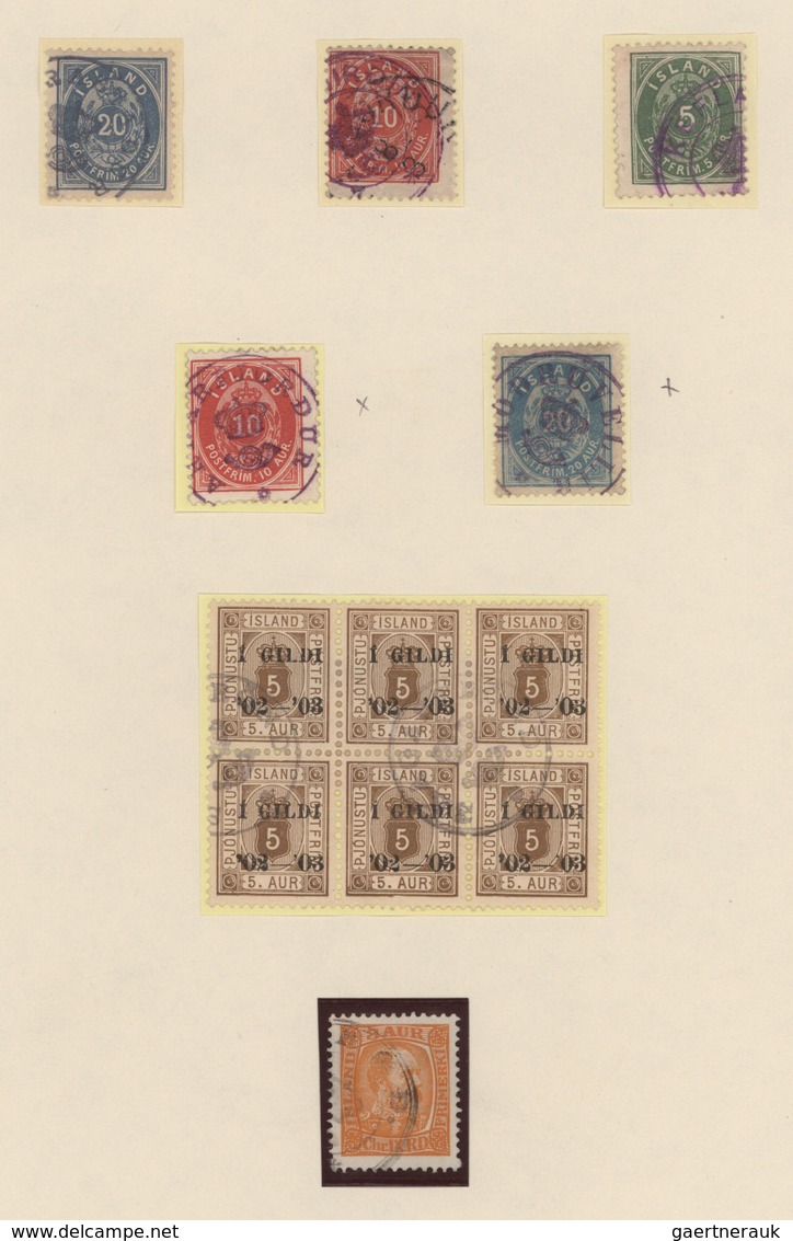 Schweden: 1850's-1930's ca.: Comprehesive collection of thousands of stamps from Sweden (major part)