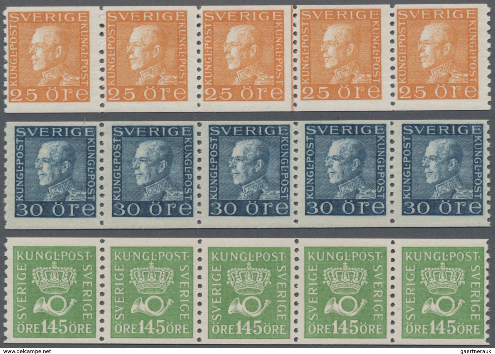 Schweden: 1872/1986 (ca.), Duplicates On Stockcards With A Nice Section Classic Issues Incl. Some Co - Briefe U. Dokumente