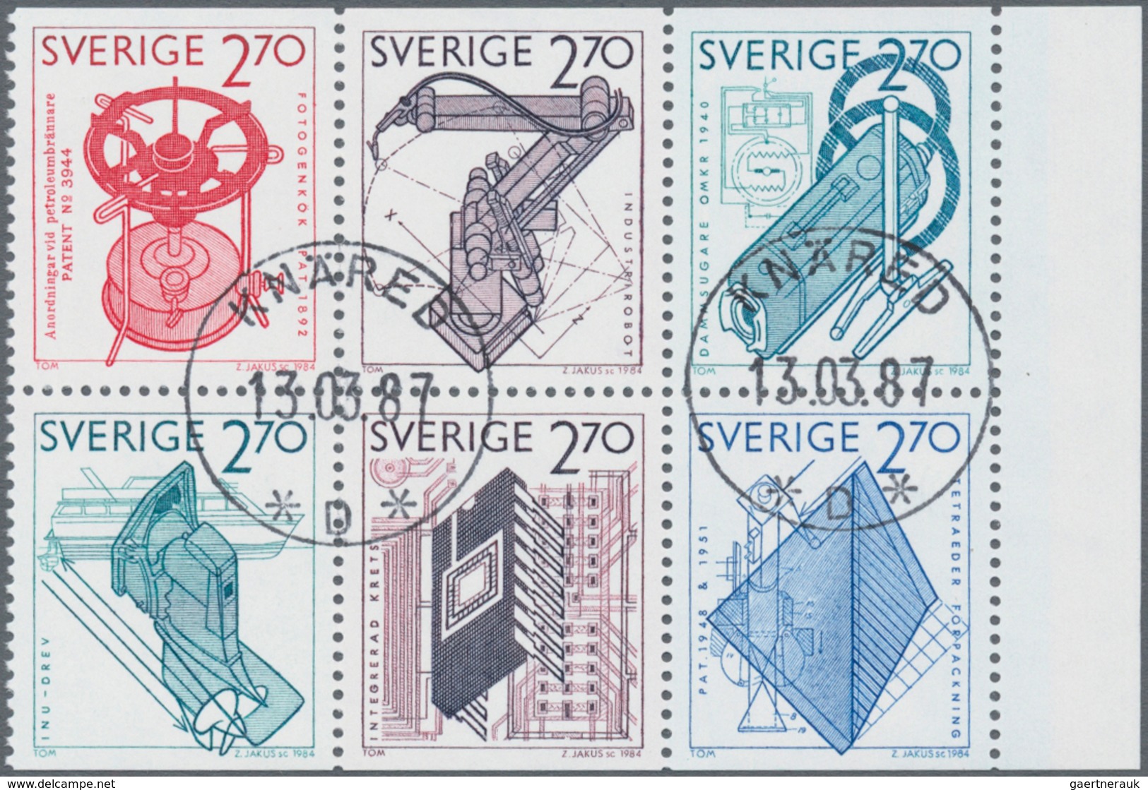 Schweden: 1961/1995, BOOKLET PANES: accumulation with about 2.660 complete booklet panes in 34 types