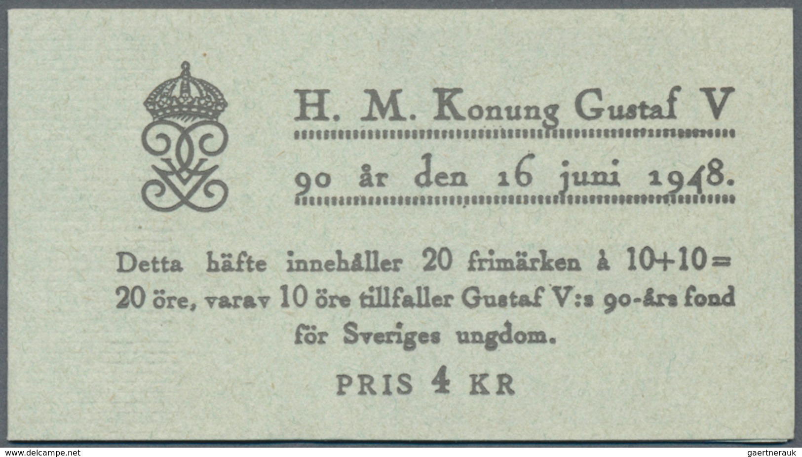 Schweden - Markenheftchen: 1918/1970, Duplicated Accumulation With 618 Stamp Booklets In About 20 Di - 1951-80