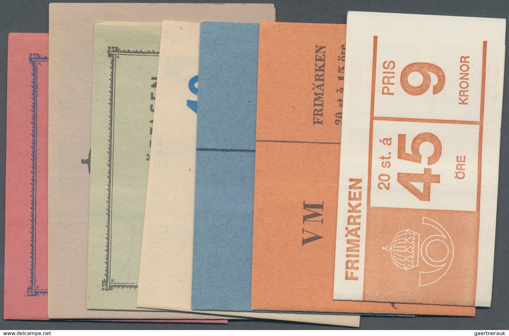Schweden - Markenheftchen: 1939/1971, Duplicated Accumulation With 1.698 Stamp Booklets In About 55 - 1951-80