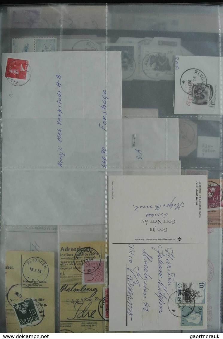 Schweden - Stempel: 1855/1980: You enjoy Sweden cancellations? Now here is your chance: collector es