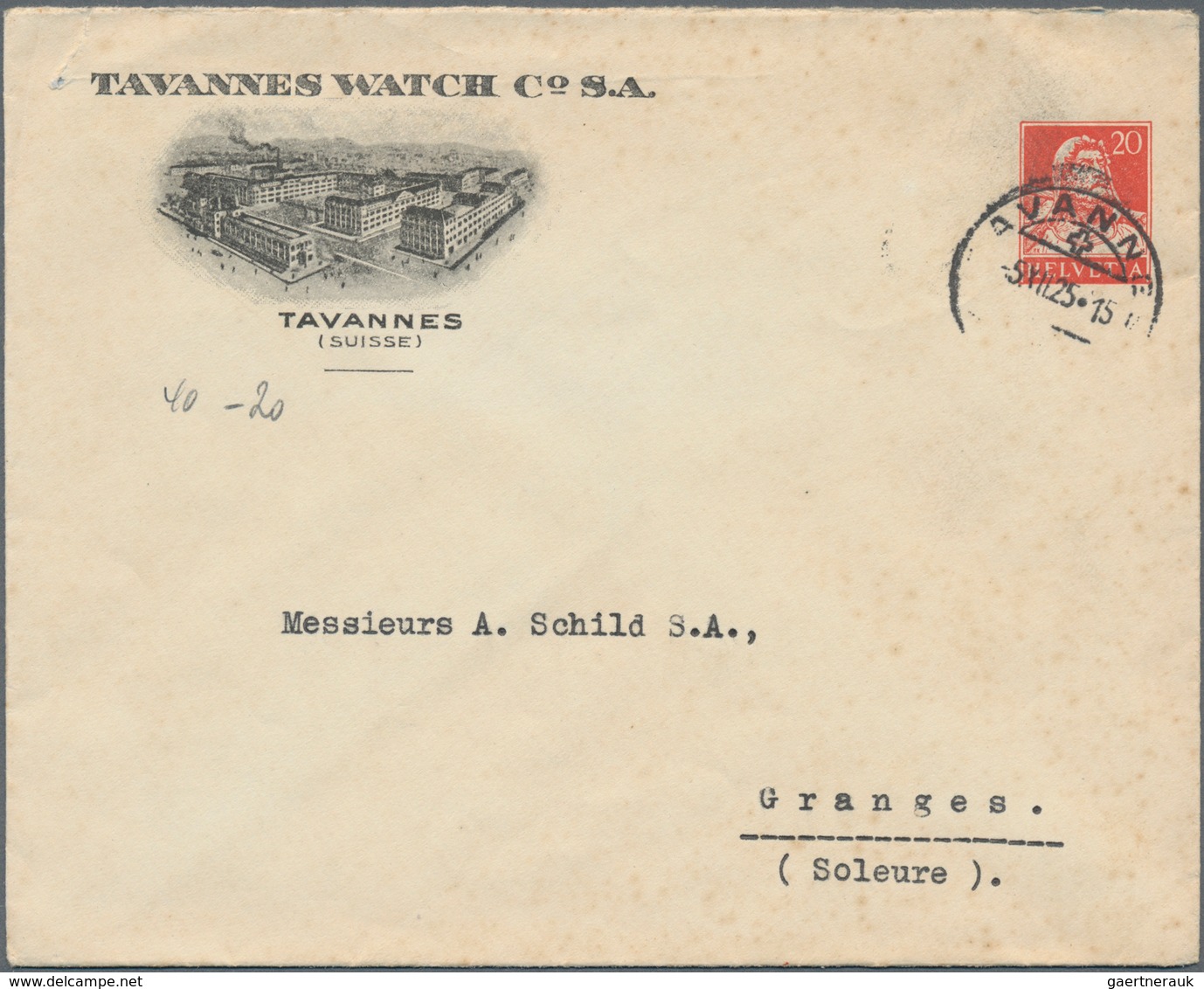 Schweiz: 1870-1950: Annähernd 600 Briefe, Postkarten, Ansichtskarten, Ganzsachen. Fundgrube Für Den - Collections