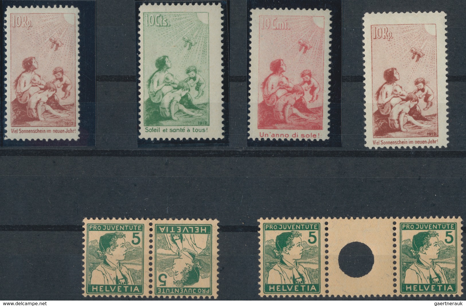 Schweiz: 1912/1985, PRO JUVENTUTE, Postfrische Sammlung Ab Vorläufern Augenscheinlich Komplett Plus - Lotes/Colecciones