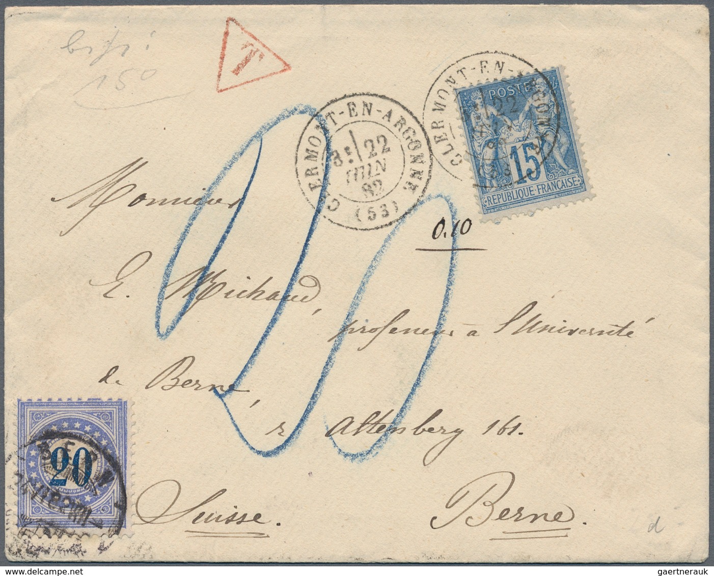 Schweiz - Portomarken: 1882-1945 Ca.: Sammlung Von Rund 160 Belegen Mit Portomarken (ca. 120) Bzw. P - Postage Due