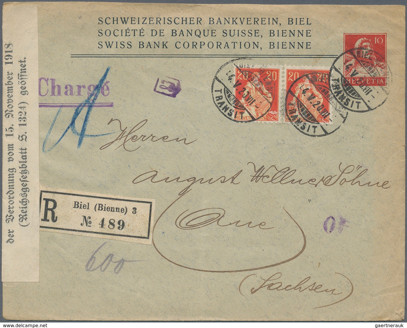 Schweiz - Ganzsachen: 1869/1928, Partie Von 44 Ganzsachen, Dabei 14 Tübli-Umschläge Mit Zusatzfranka - Enteros Postales