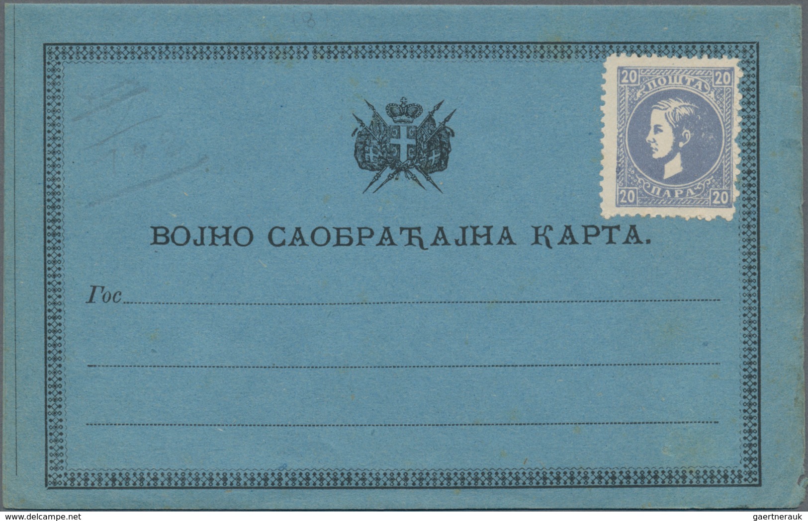 Serbien - Ganzsachen: 1873/ 1916 Album With Ca. 380 Unused Postal Stationeries, Incl Postal Statione - Serbia