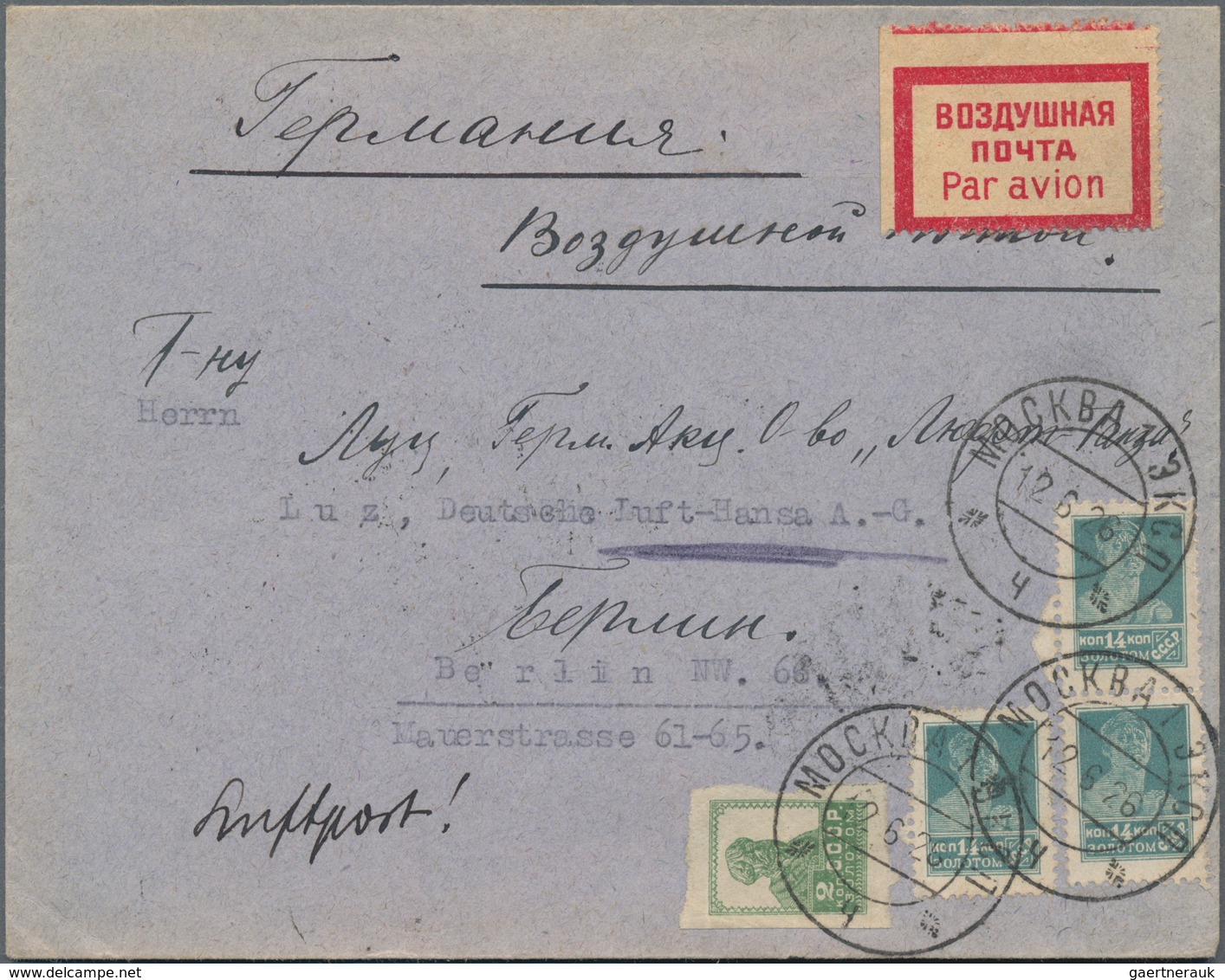 Sowjetunion: 1922/1945, Lot Of 30 Covers/cards: 20 To Foreign Desinations Incl. Registered And Airma - Usati