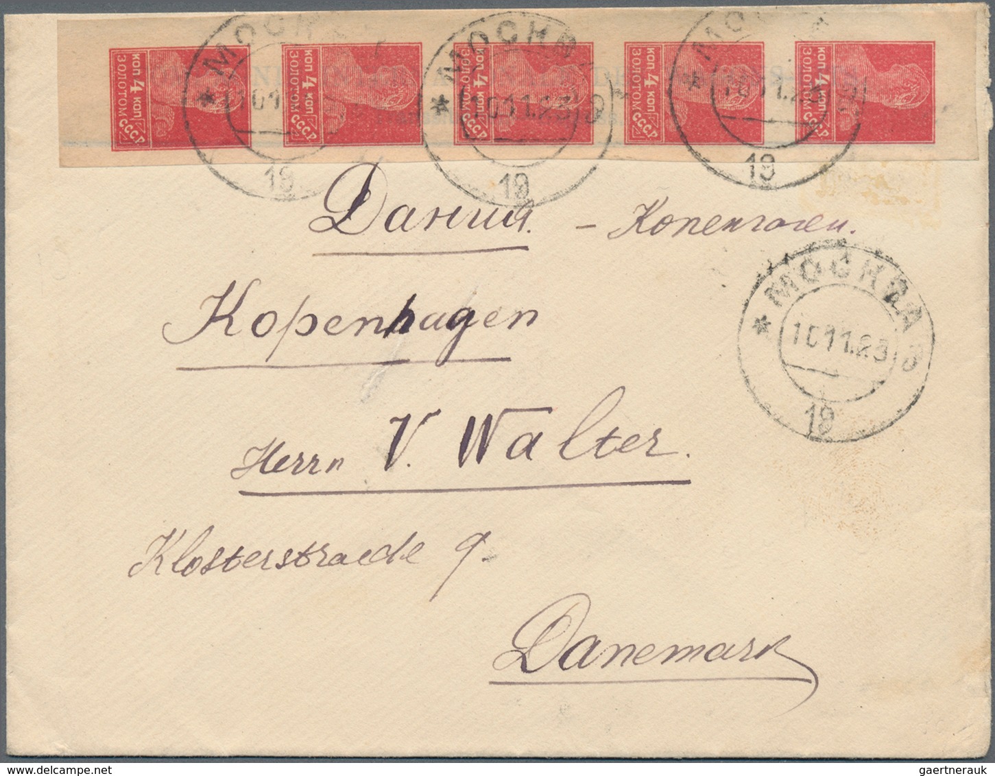 Sowjetunion: 1922/1945, Lot Of 30 Covers/cards: 20 To Foreign Desinations Incl. Registered And Airma - Usados