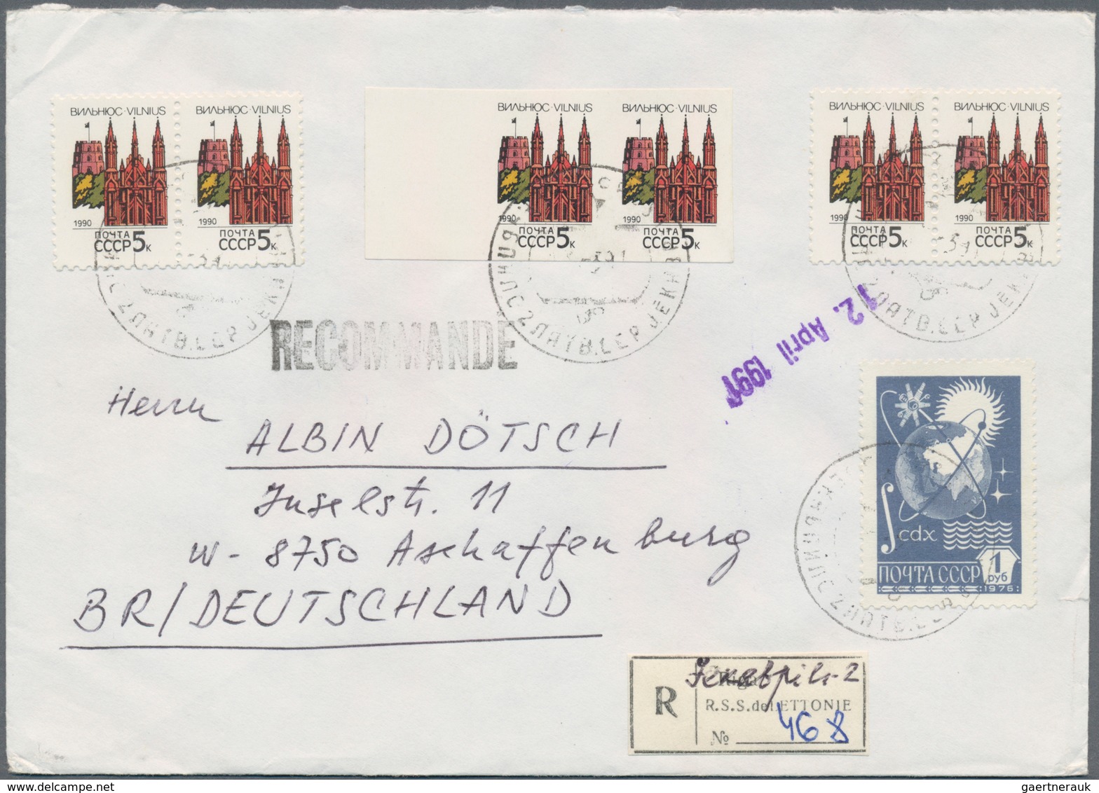 Sowjetunion - Ganzsachen: 1941/91 ca. 580 postal stationeries (mostly pictured cards and envelopes)