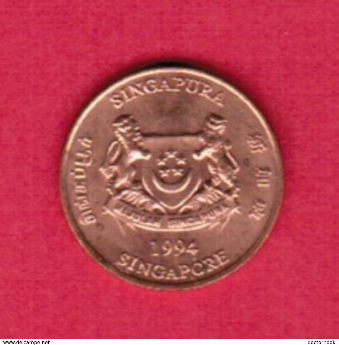 SINGAPORE  1 CENT 1994 (KM # 98) #5403 - Singapore