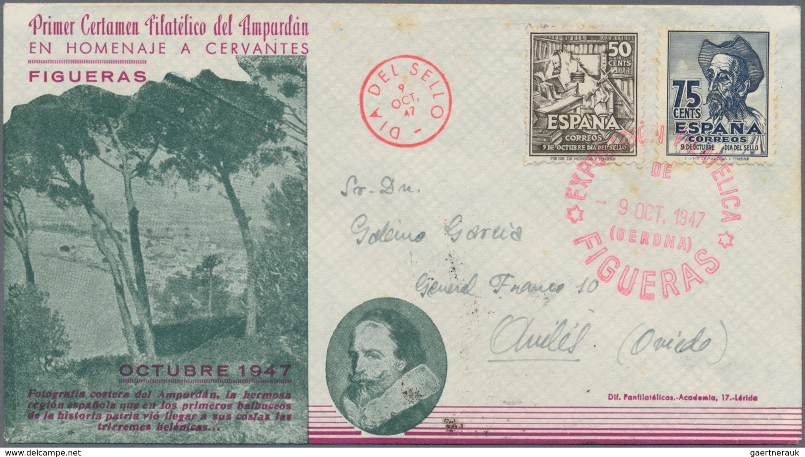 Spanien: 1870-1960, Bunte Mischung Mit 2 Bis 300 Briefen Und Ganzsachen, Dabei Etliche Bessere Frank - Used Stamps