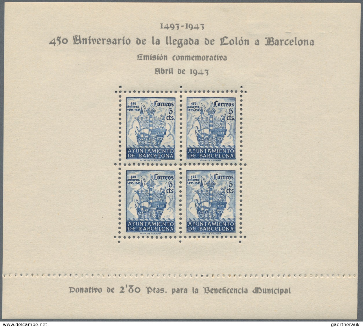 Spanien: 1890/1965 (ca.), duplicates mostly on stockcards in large box with several valuable stamps