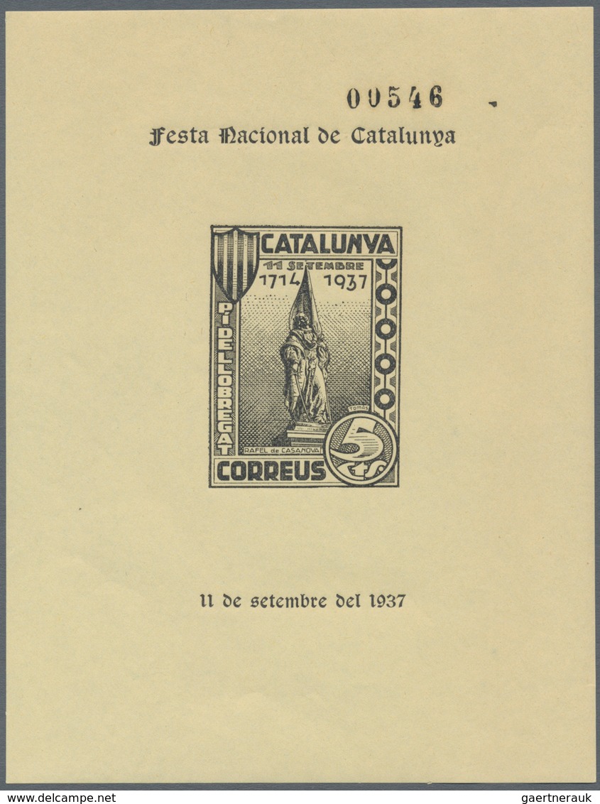 Spanien: 1930/1945 (ca.), Unusual Large Accumulation BACK OF THE BOOK ISSUES Mostly On Stockcards In - Gebruikt