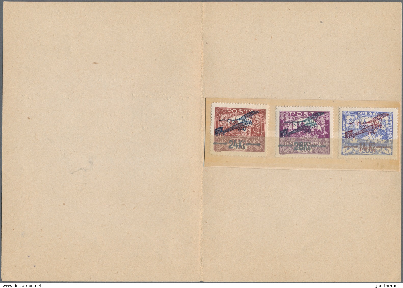 Tschechoslowakei: 1918/1920, A Splendid Mint Lot Of 28 Stamps Incl. A Nice Selection Of Overprints ( - Usados