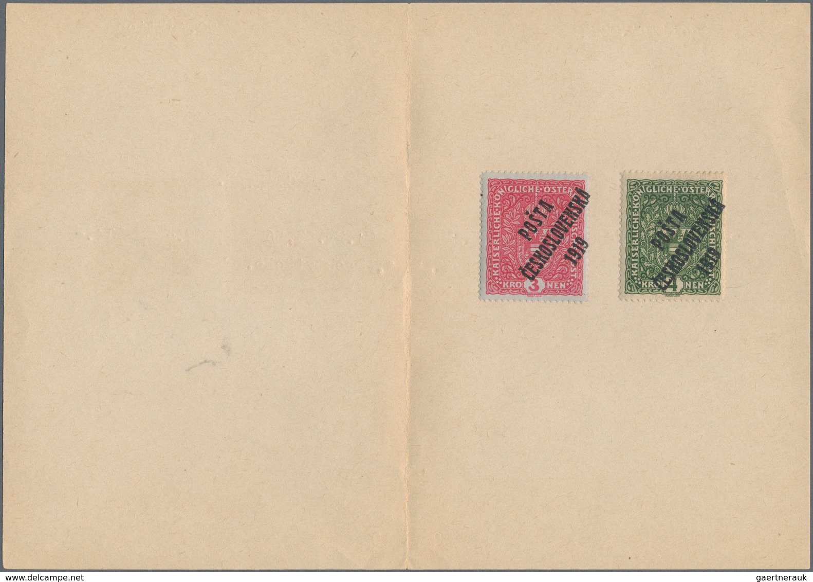 Tschechoslowakei: 1918/1920, a splendid mint lot of 28 stamps incl. a nice selection of overprints (