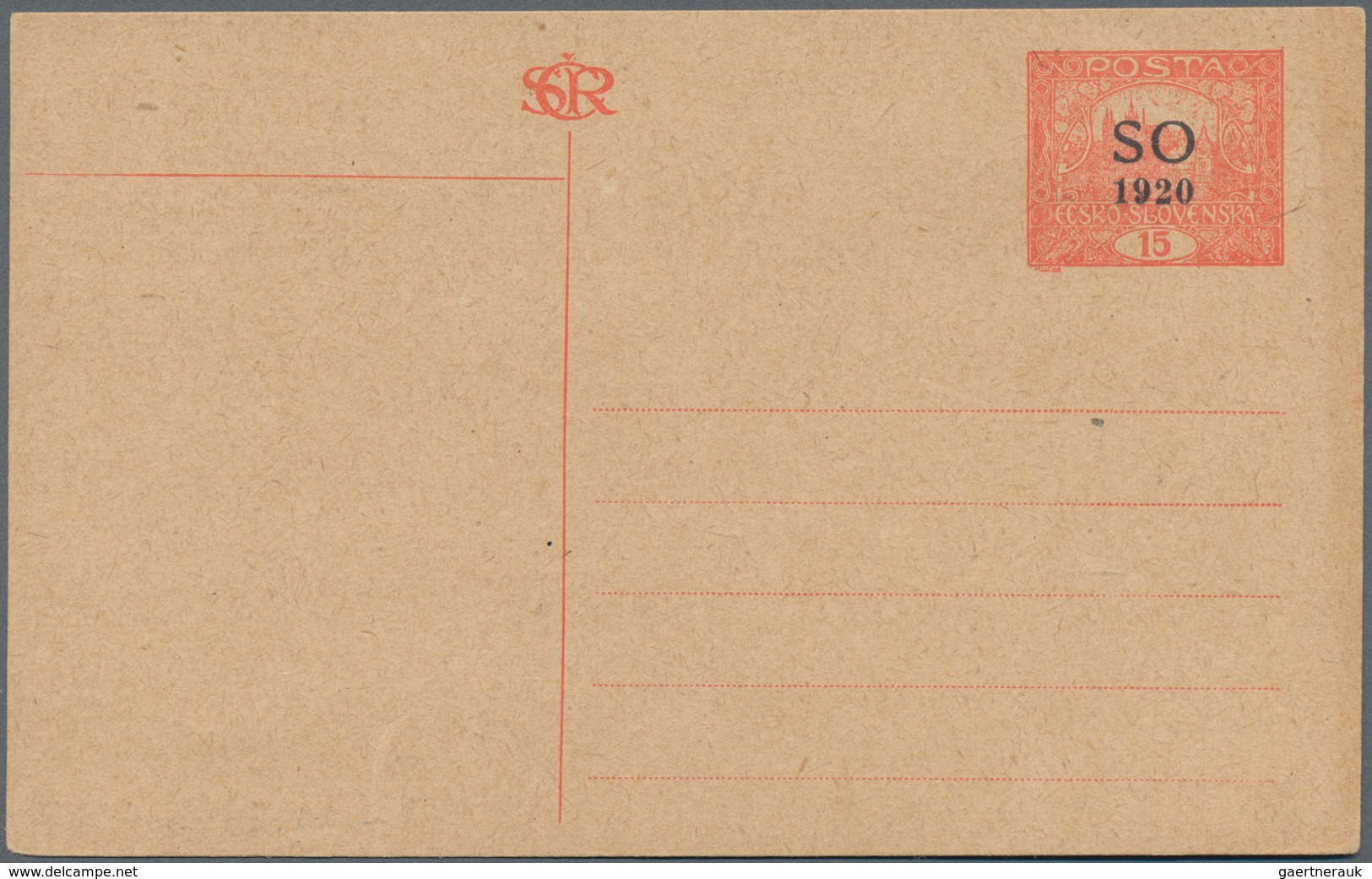 Tschechoslowakei - Ganzsachen: 1919/74 Ca. 320 Unused Postal Stationery, Incl. Postal Stationery Pos - Postales