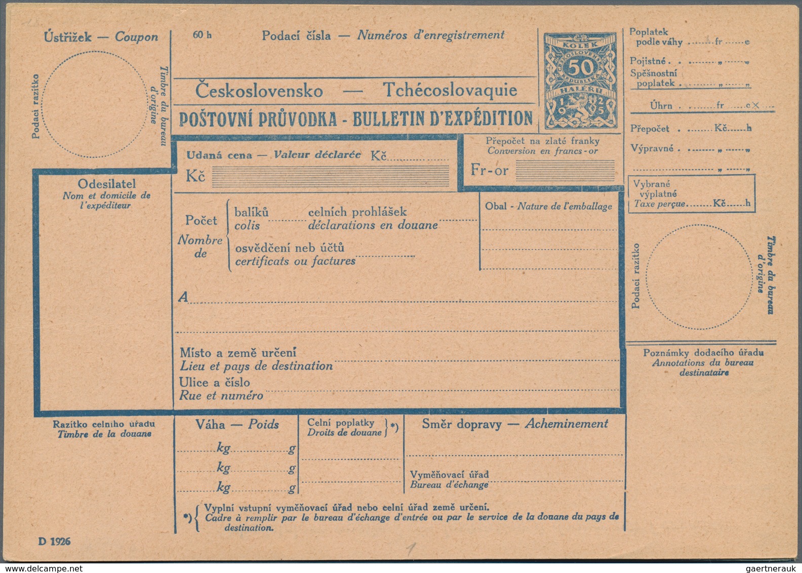 Tschechoslowakei - Ganzsachen: 1919/74 Ca. 320 Unused Postal Stationery, Incl. Postal Stationery Pos - Cartoline Postali