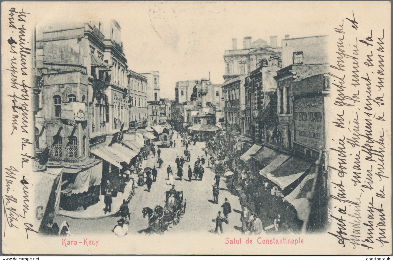 Türkei: 1902/1906, Lot Of 17 Ppc Sent To Belgium, Nice Range Of Views (mainly Constantinople), One C - Gebraucht