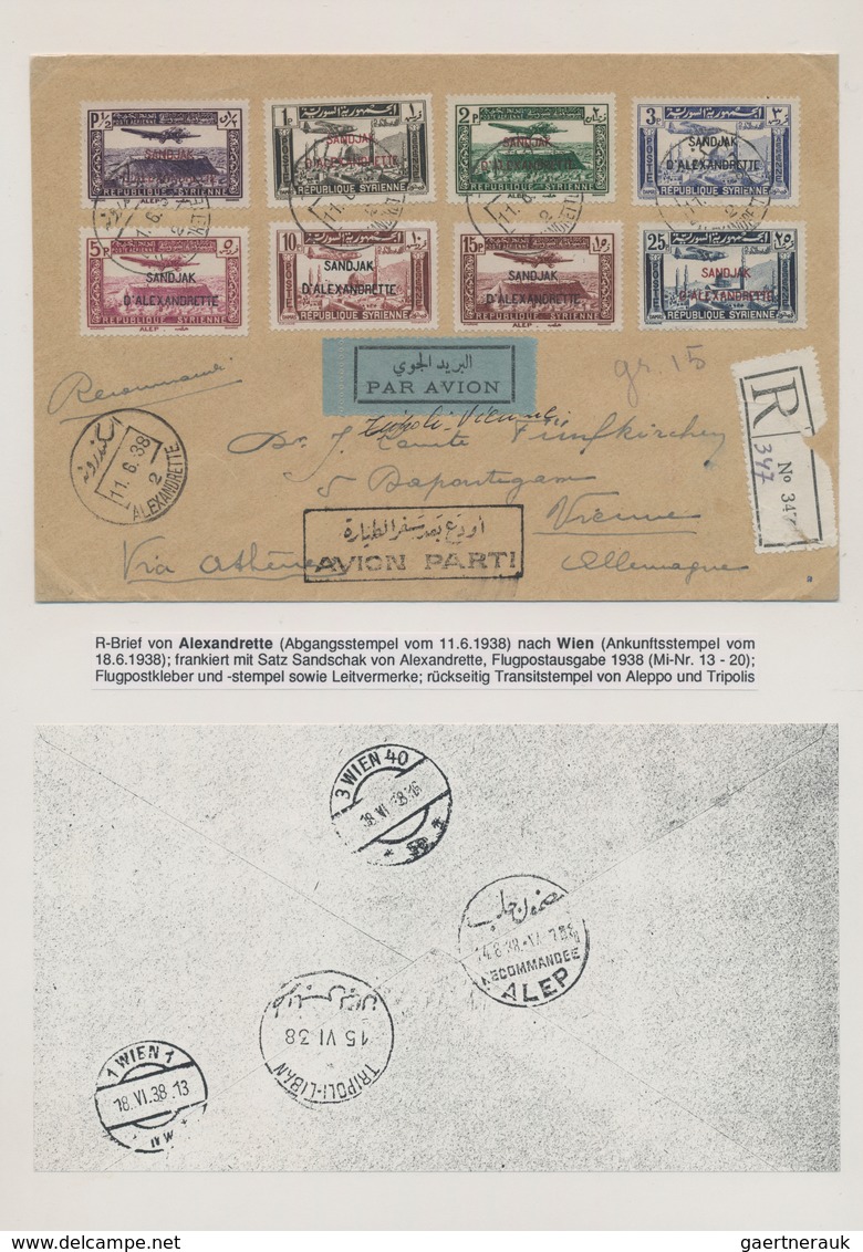 Türkei: 1920-90, Collection In Large Album Starting Early Republic, Alexandrette & Hatay, Greek Cret - Used Stamps