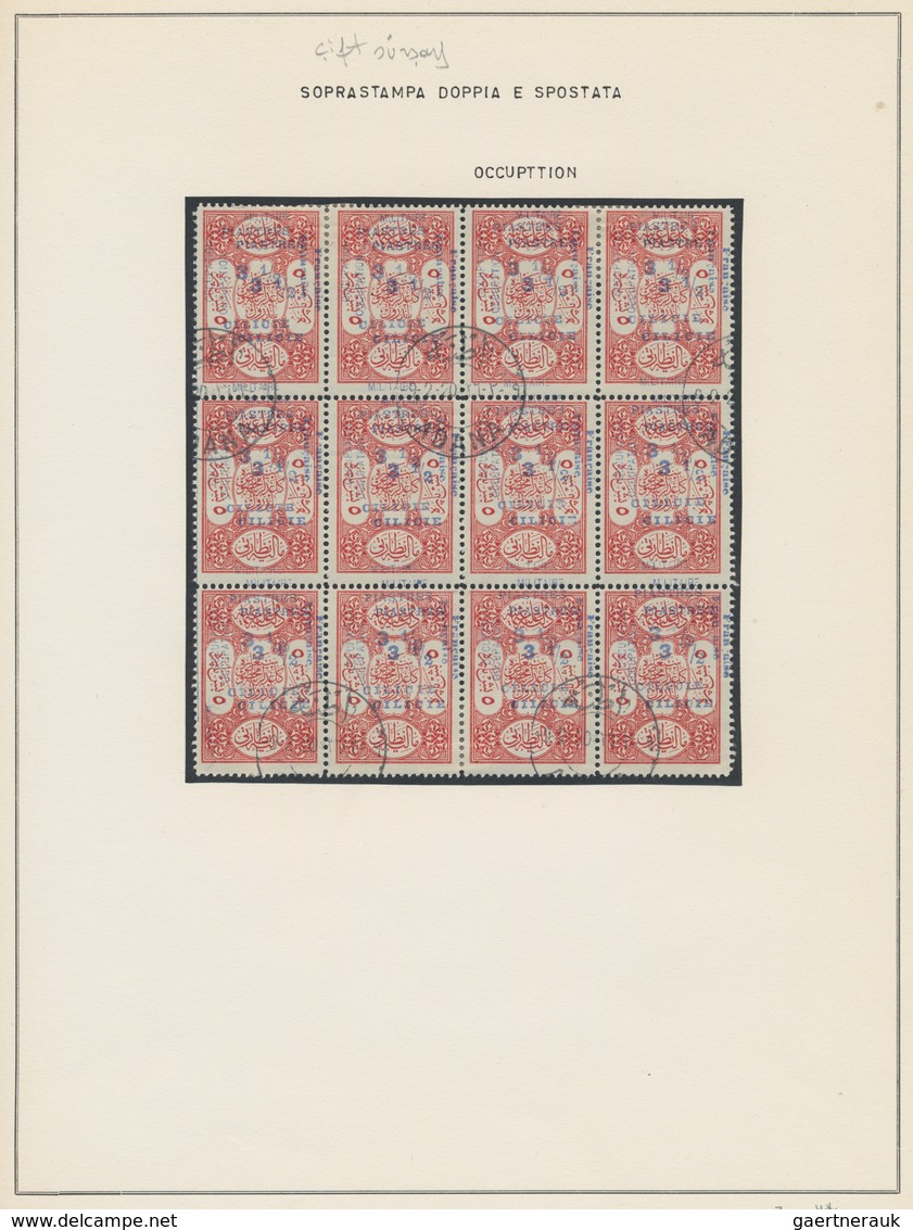 Türkei - Cilicien: 1920, Deeply Specialised Collection Of Apprx. 550 Stamps (overprints On Turkey Ci - 1920-21 Anatolia