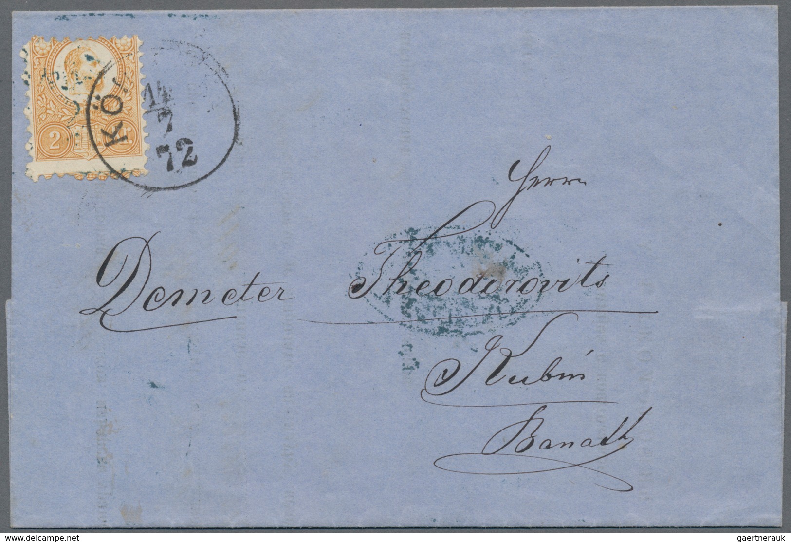 Ungarn: 1871-99 Ca.: Group Of 30 Used Stamps, With 12 Singles Of 1871 Franz Joseph Issues, One 1871 - Covers & Documents