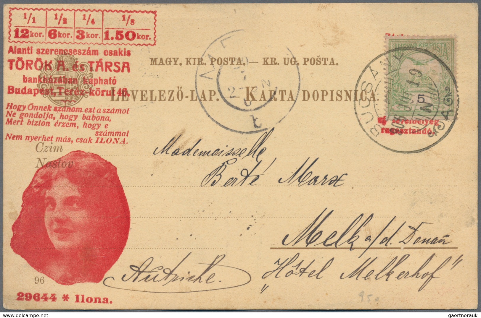 Ungarn: 1879/1997 Holding Of Ca. 630 Postal Stationeries, Covers And Postcards, Incl. Postal Station - Briefe U. Dokumente