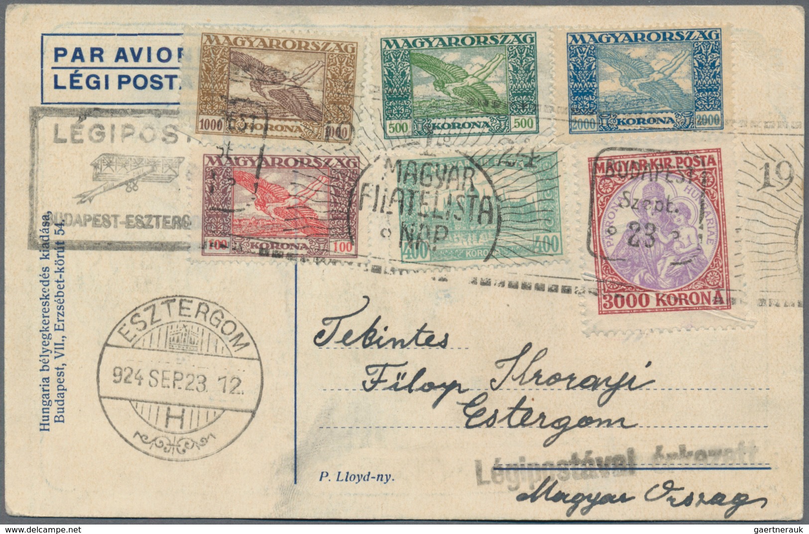 Ungarn: 1879/1997 Holding Of Ca. 630 Postal Stationeries, Covers And Postcards, Incl. Postal Station - Covers & Documents