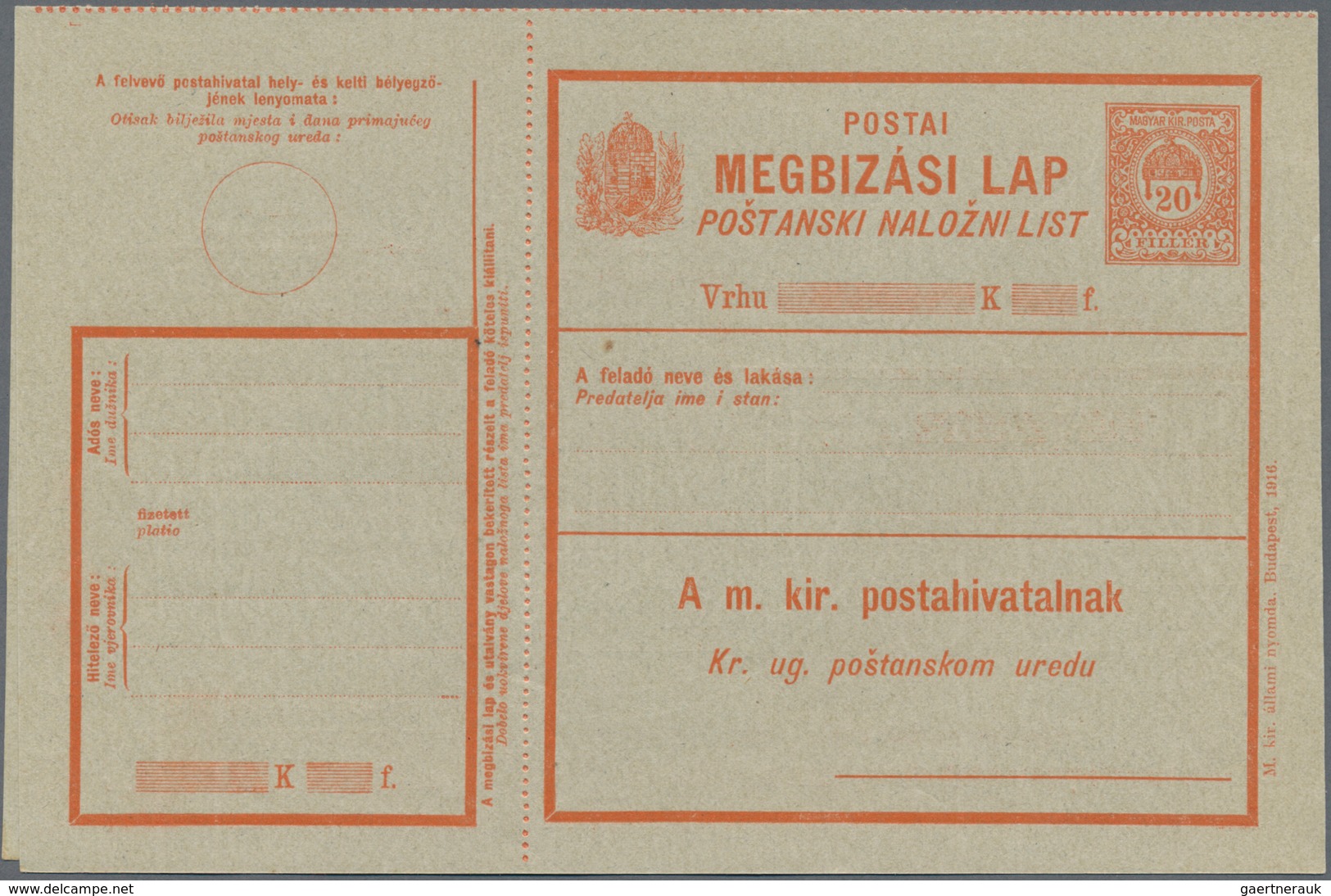 Ungarn: 1900/97 Accumulation Of Ca. 480 Postal Stationeries, Covers And Letters, Incl. Unused Aerogr - Briefe U. Dokumente