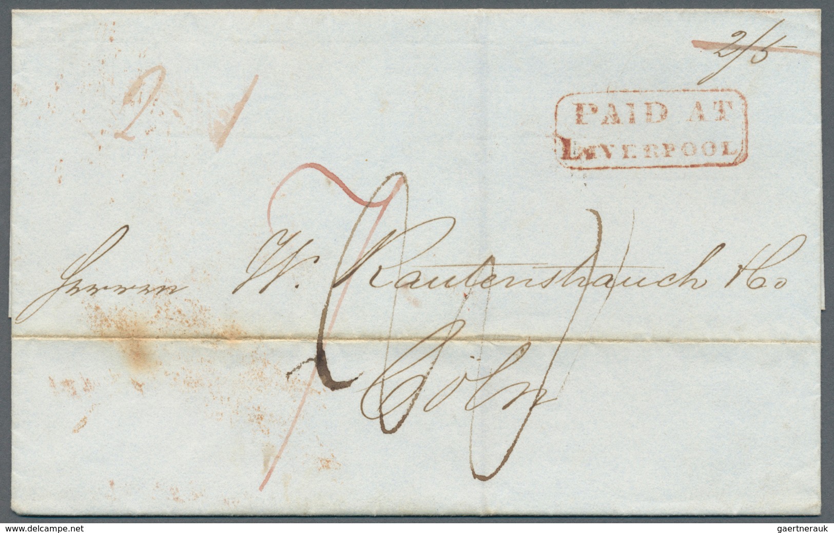 Europa: 1769/1869, European Transit Mail, collection of apprx. 65 (mainly stampless) covers, showing