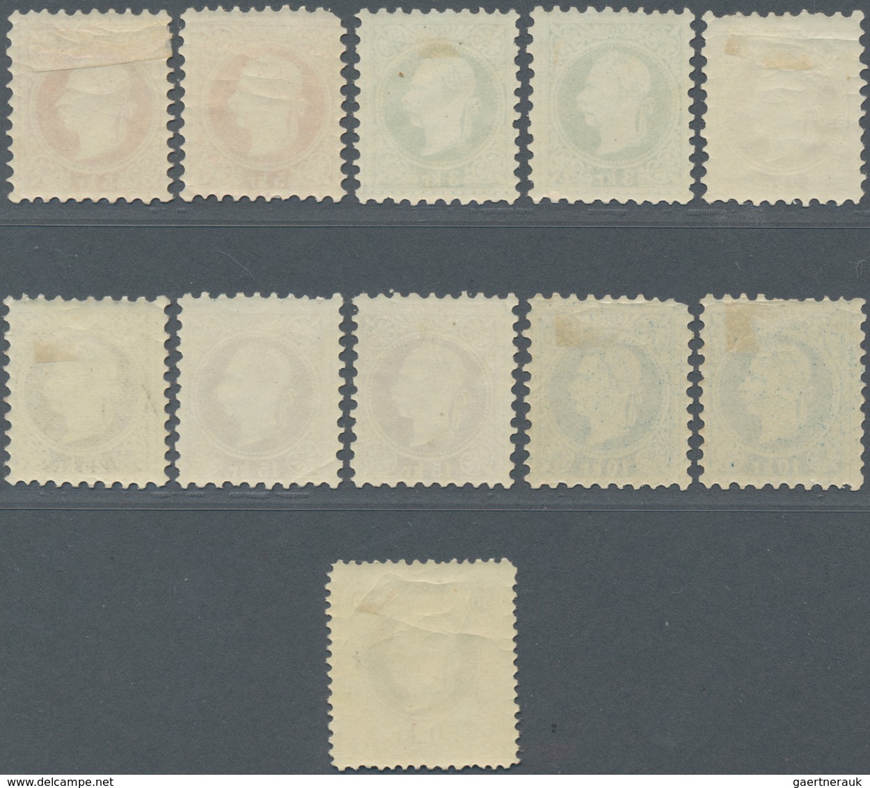 Europa: 1850/1930 (ca.), mainly mint lot on stockcards, comprising e.g. ten mint Switzerland "Helvet