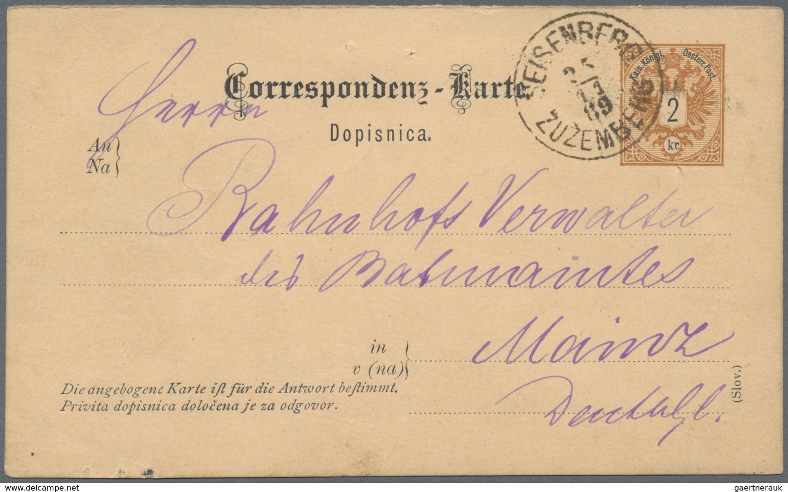 Europa: 1855/1950 Large Collection Of Approx. 2.130 Unused And Used Postal Stationeries, Incl. Posta - Sonstige - Europa