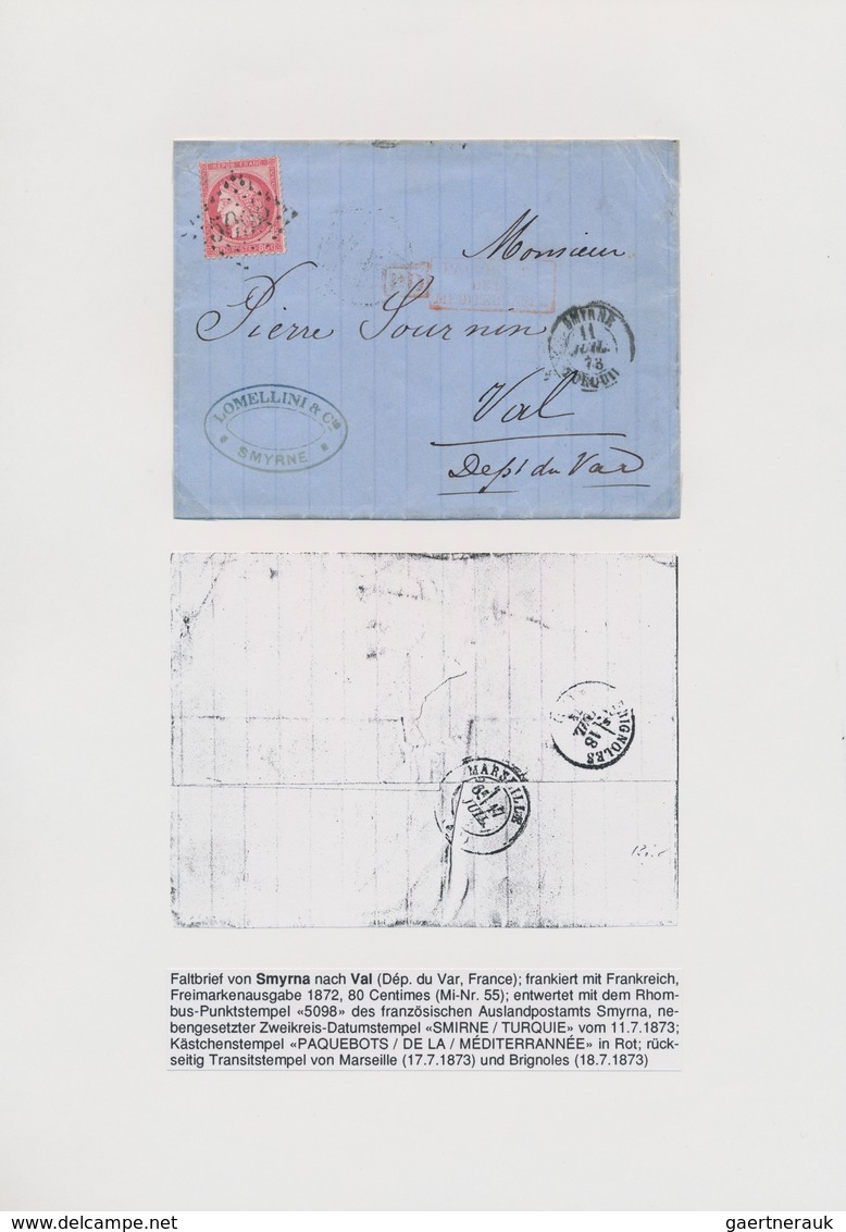 Europa: 1860/1916 Ca., Levante And Ottoman Empire Lost Territories, Collection With Ca.300 Stamps An - Otros - Europa