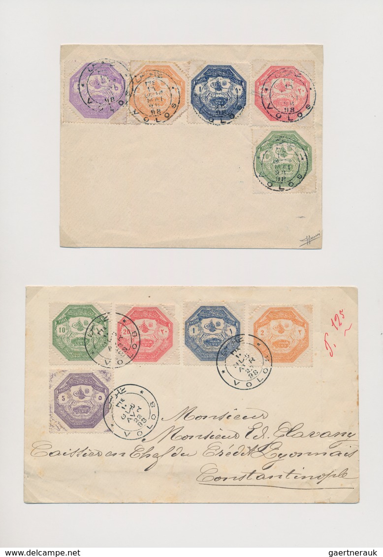 Europa: 1860/1916 Ca., Levante And Ottoman Empire Lost Territories, Collection With Ca.300 Stamps An - Europe (Other)