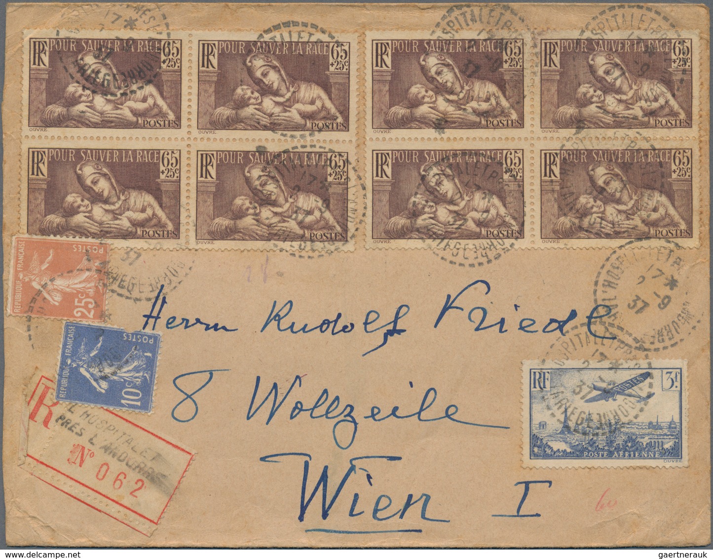 Europa: 1860/1960 (ca.), Finland/France+few Danzig, holding of several hundred covers/cards, incl. r